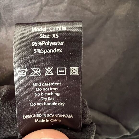 NWOT Revolve x OW Intimates Collection Camila Faux Suede Bodysuit | Size XS - Picture 9 of 11